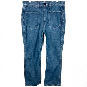 Classic Blue Straight Leg Women's Jeans